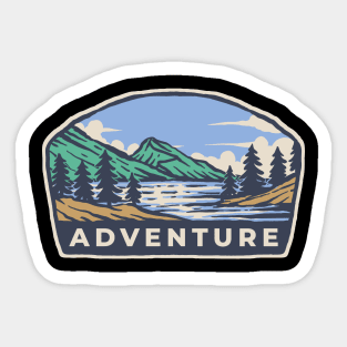 LAKE - Adventure Sticker